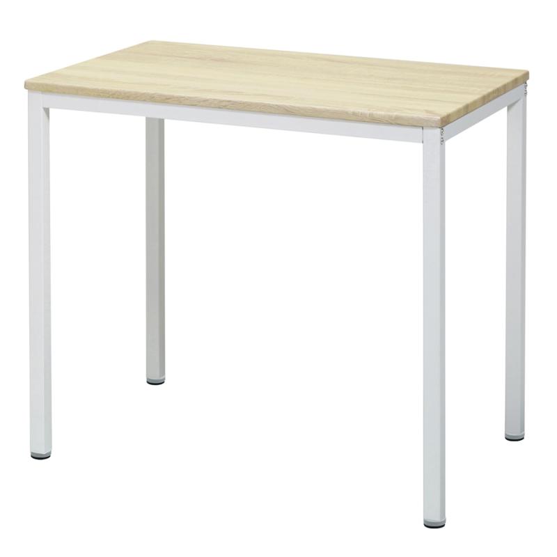 永井興産 パソコンデスク 幅80cm×奥行50cm ナチュラル 木目調 机 PCデスク アジャスター付 ヴィンテージテーブル NK-115(3)