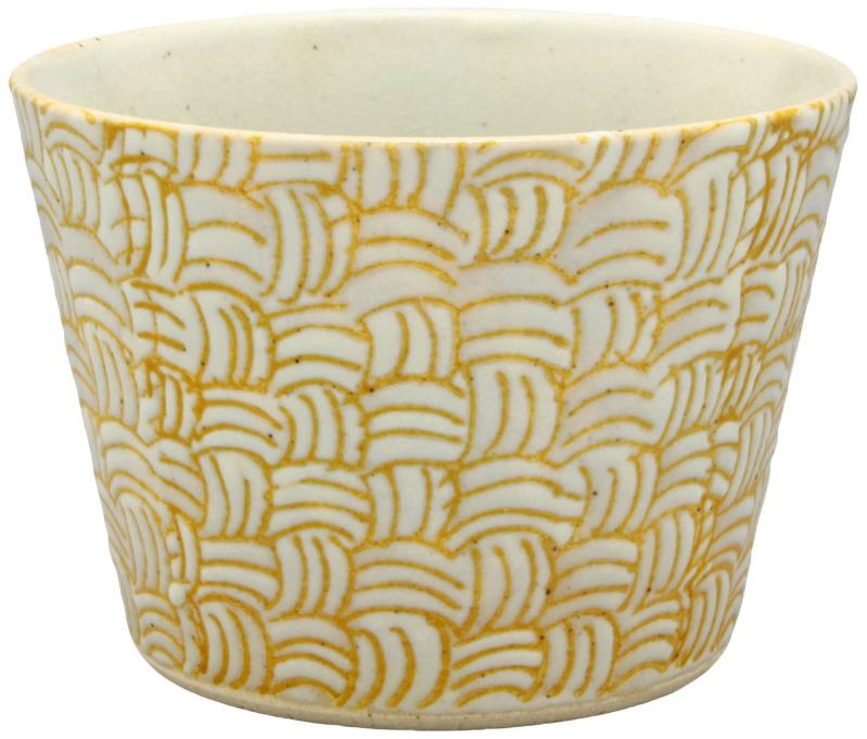 波佐見焼 勲山窯 印判 そば猪口 そばちょこ カップ KAGOME 約直径9.5×高さ6.5cm 陶器 日本製 21123サイズ:約直径9.4×高さ6.6cm素材:陶器生産国:日本
