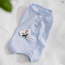 ドッグウェア タンクトップ ワンちゃん かわいい クラウド ペット コットン 滅菌 服 テディ ビション 小さい 子犬の 腹部 プロテクター 犬 夏 薄手
