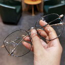 眼鏡 PC眼鏡 ジェーン ダン ルオ シンの レトロ メガネ フレームの メンズ レディースの 文学的な な 多角形の チタン 軽量 フレームは 近視と マッチ...