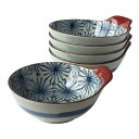 風景ドットコム 朱巻内菊 とんすい 呑水 5個セット 日本製