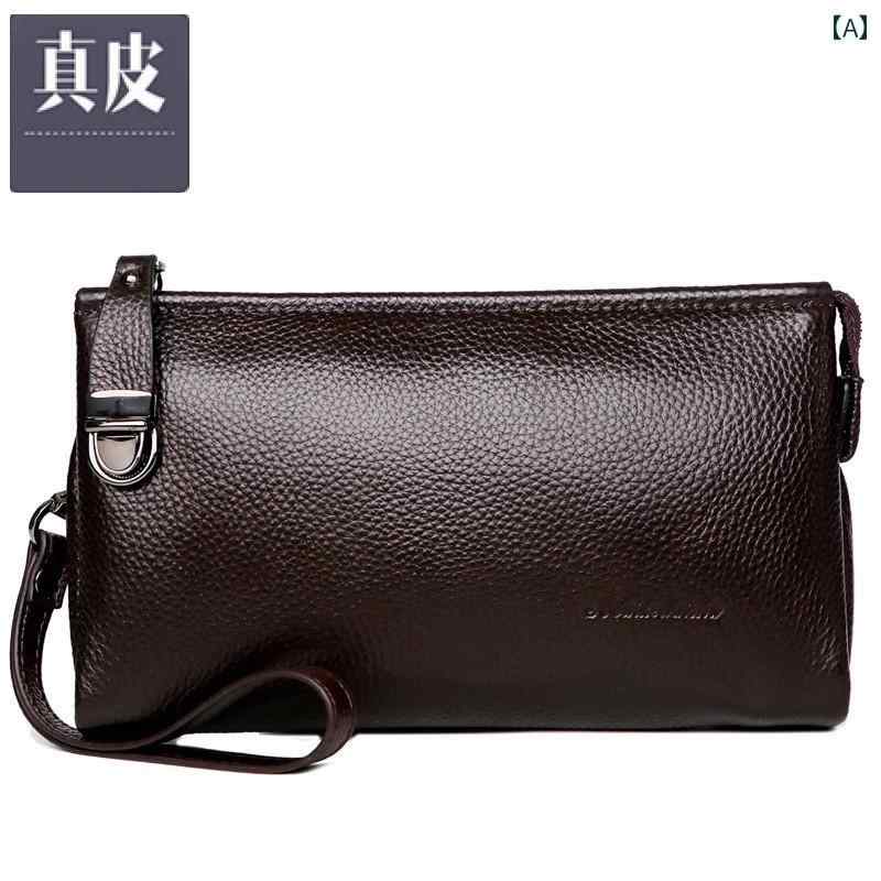 クラッチバッグ メンズ おしゃれ クラッチ メンズ 革 ハンドバッグ メンズバッグ 財布 牛革 スマートフ..