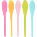 遠藤産商 お口に優しいソフトティースプーン 洋色 5本組 16.5cm(3)
