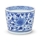 シートゥーシー ジャパン(Ctoc Japan) そば猪口 青 Φ8.1x6.5cm そば 猪口 波佐見焼 花唐草 830054