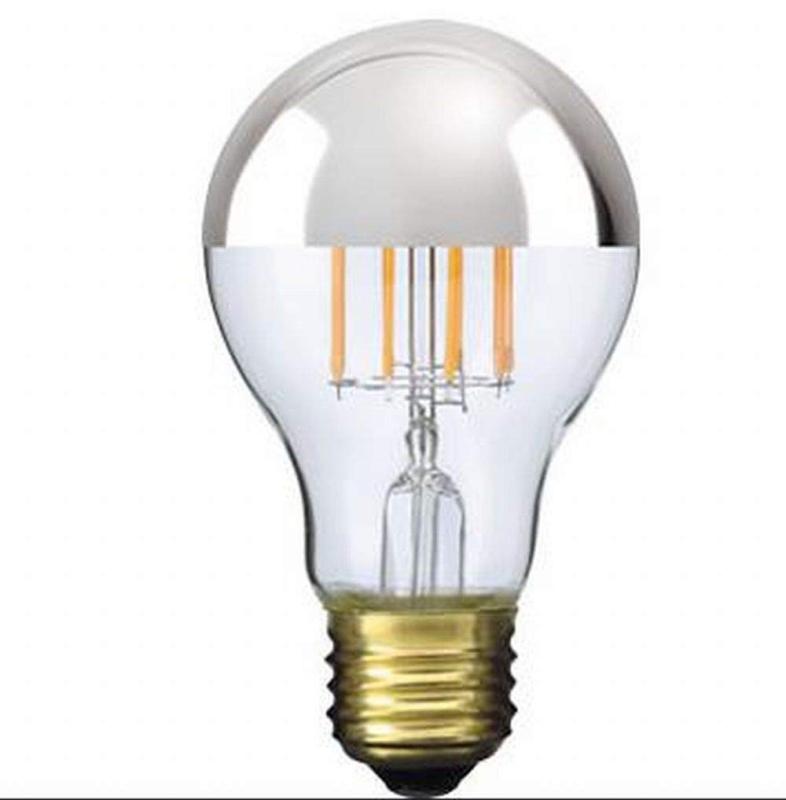 ビートソニック OnlyOne(オンリーワン) LED電球 一般電球形 The Bulb(ザ・バルブ Tミラーシルバー) 35W形相当 暖系電球色(2200K) E26口金 5.5W LDF38