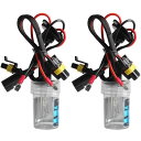 【e-auto fun】55W H1/H3/H11/HB3/HB4 HIDバルブ 6000K ヘッドライト 2個セット