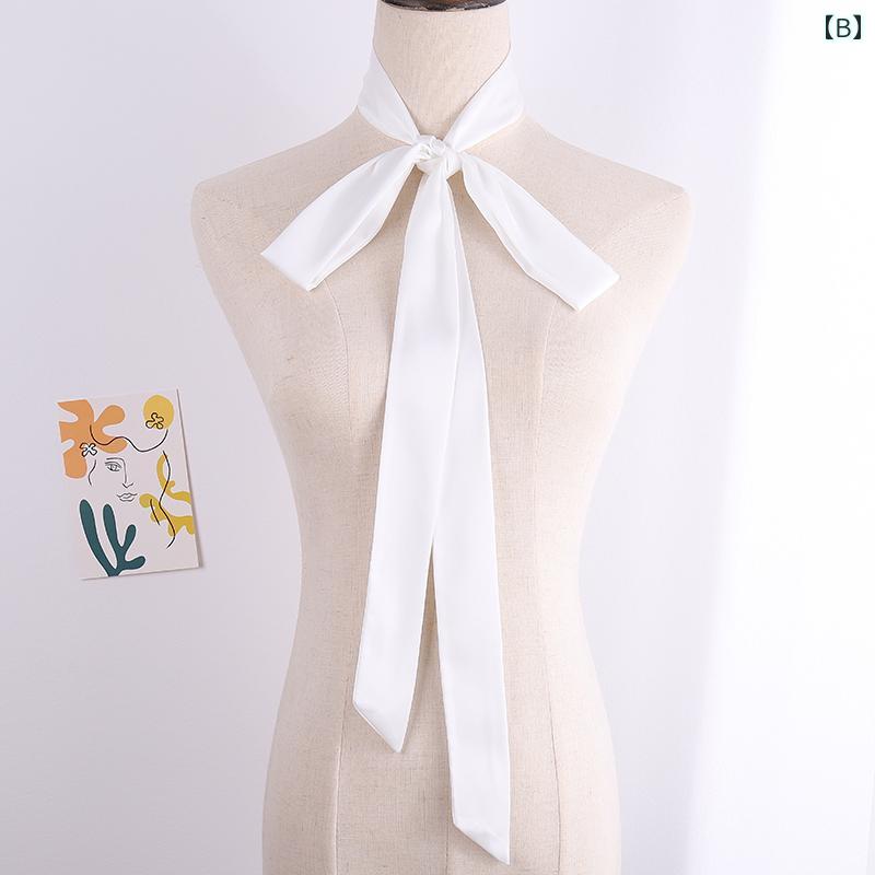 スカーフ リボン おしゃれ 2メートルの 長さの 小さい シルクスカーフ 赤い 装飾的な 細い ベルト ドレス リボン 布 スカーフ