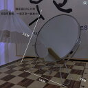 レディース 手鏡 コンパクト 価値の 高さ イン スタイル 小型 ミラー 化粧 鏡 デスク トップ スタンド 学生 ホーム ドレッシング 寮 片面