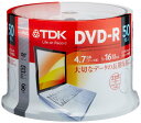 TDK データ用DVD-R 4.7GB 1-16倍速対応 手描きもできるホワイトワイドプリンタブル(2)