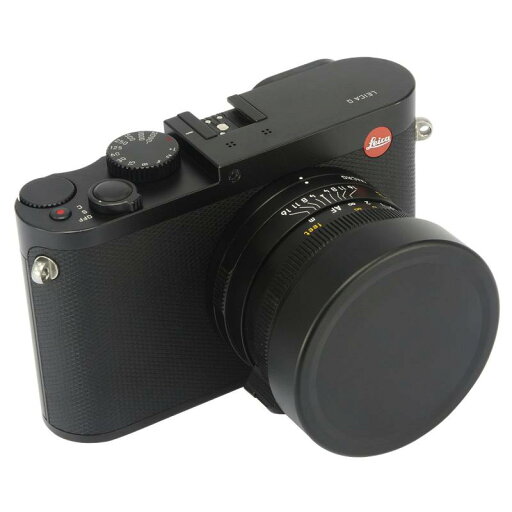 Haoge メタルフロントレンズキャップカバー for ライカ Leica Q Q2 Q3 Q3-43 Q-P QP Typ 116 Typ116カメラ用 ブラック Haoge メタルフロントレンズキャップカバー for ライカ Leica Q Q2 Q3 Q3-43 Q-P QP Typ 116 Typ116カメラ用 ブラック