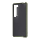 RT-AQR5GBS3/G(カーキ・グリーン) AQUOS R5G用 ハイブリッドケース(3)
