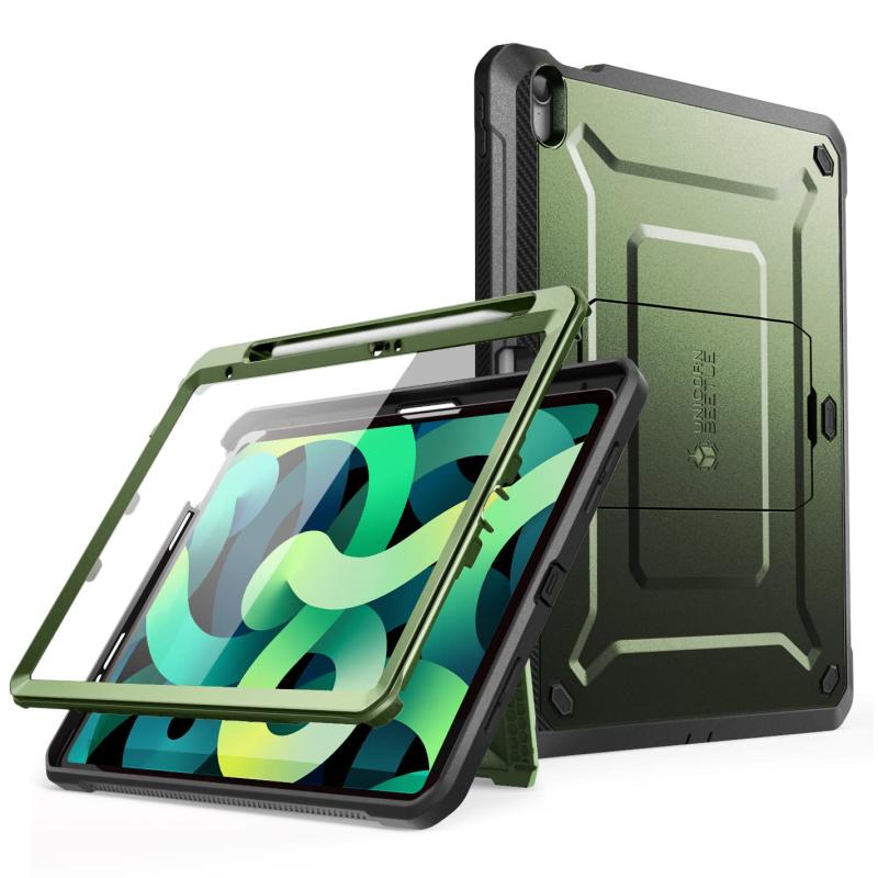 SUPCASE iPad10 10.9インチ 2022 iPad第10世代 ケース 全面保護 Apple 鉛筆充電対応 Apple ペン収納 保護フィルム付き スタンド内蔵型 頑丈なキックスタンド保護ケース UBPro シリーズ