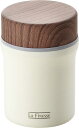 よこやま 保温ランチジャー アイボリー 300ml ラフィネス スープポット