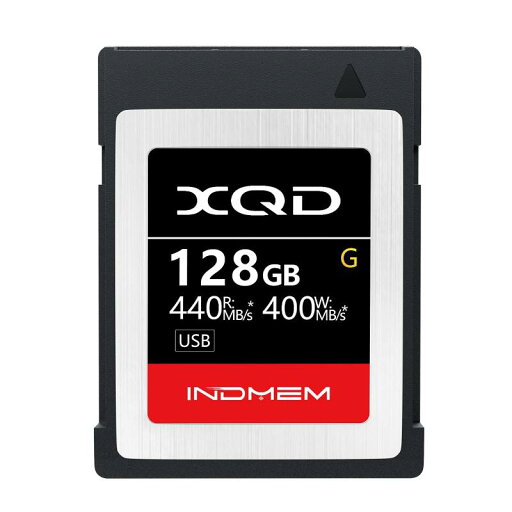 INDMEM XQDメモリーカード 書き込み速度400MB/s 読み出し速度440MB/s INDMEM XQDメモリーカード 書き込み速度400MB/s 読み出し速度440MB/s