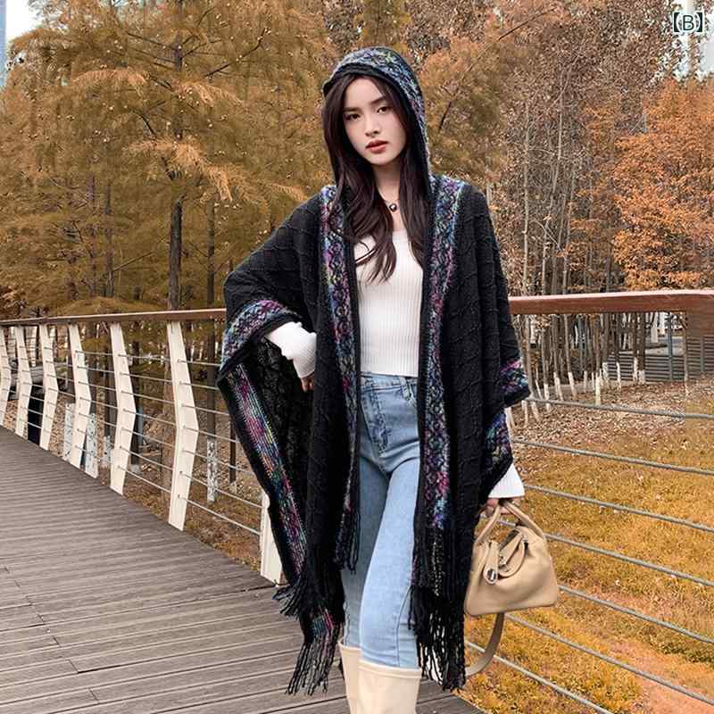 スカーフ エレガント レディース 雲南 観光 エスニック アウター ショール レディース マント エアコン 付き ルーム ニット 暖かい デュアル ブランケット スカーフ 2