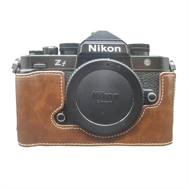 kinokoo NIKON ZF ケース Z F ケース、kinokoo NIKON z f/ZF 専用 カメラケース ボディケース バッテリーの交換でき 三脚ネジ穴付き カメラケース PUレザー