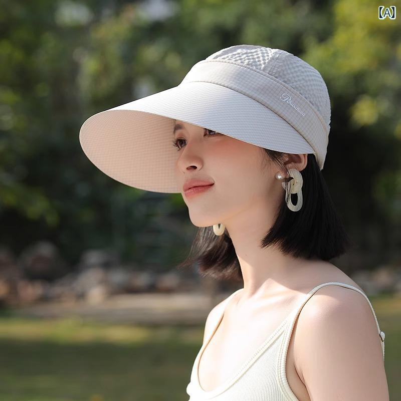 ターバン キャップ レディース レディース 夏用お母さん向け 薄型 通気性 日よけ 帽子 つばの 大きい ..