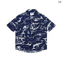 アロハシャツ 半袖 714 ストリート シャツ メンズ ハイエンド 半袖 Tシャツ カップル 服 サマー コート ビーチ