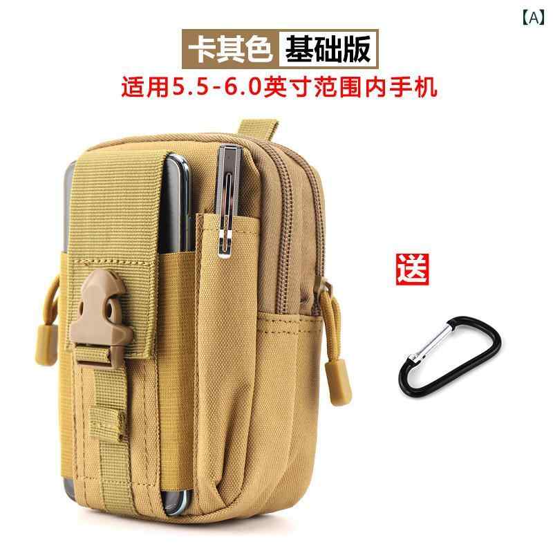 ウエストポーチ メンズ 新型 メンズ タクティカル バッグ ベルト ウエスト 多機能 スマートフォン ケース 斜め 縦型 スタイル向け ミニ