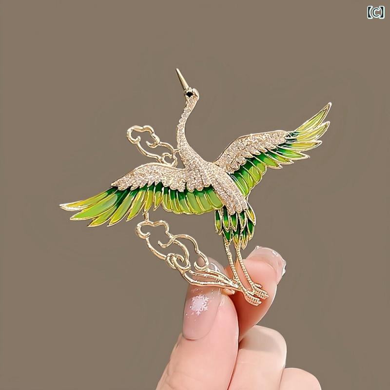 ブローチ アクセサリー ハイエンド 愛の 翼の タッセル ブローチ なの ブローチな ...