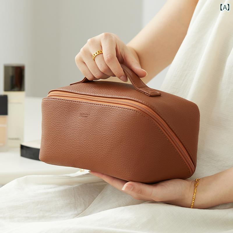 化粧 ポーチ バッグ 収納 Milifengwu 軽量 高級 化粧 ポーチ大容量 品 収納 バッグ 携帯用 旅行用 トイ..