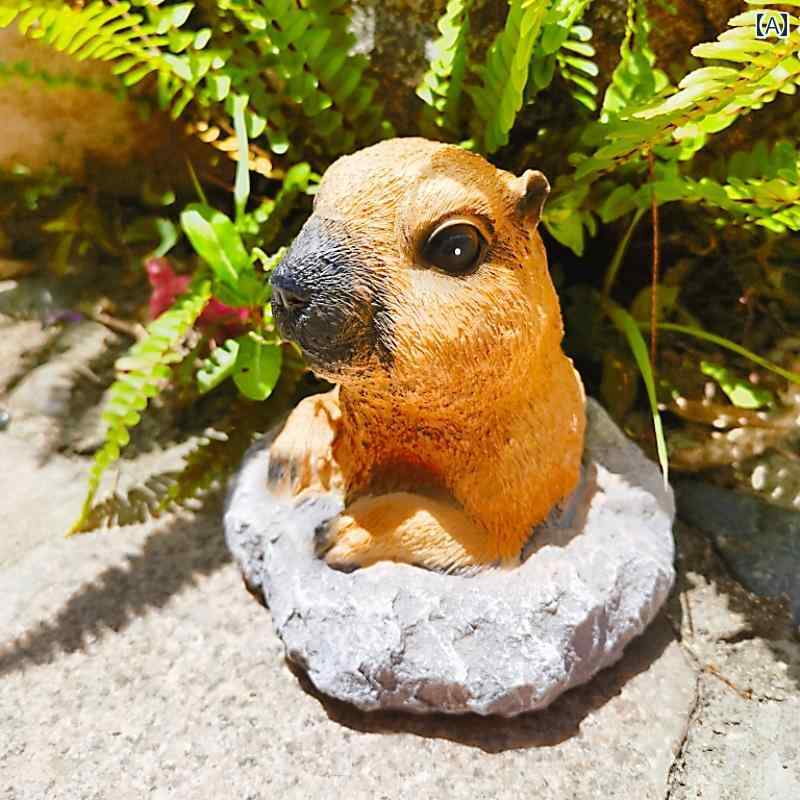 お庭 かわいい 飾り ガーデニング ガーデン バルコニー レイアウト ガーデニング デコレーション かわいい グラウンドホッグ デスク トップ 子供用 ホーム ...