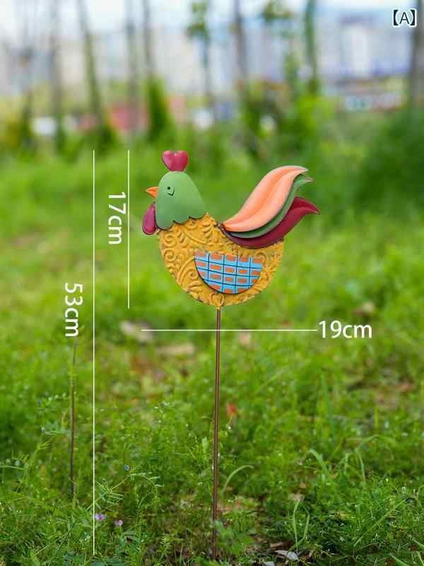 お庭 かわいい 飾り ガーデニング 春の 環境 創造 屋外 アイアン フラワーアレンジメント ガーデン 中..