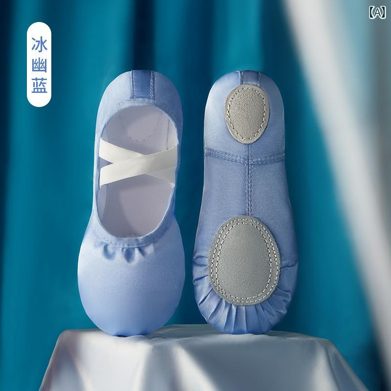 ダンスシューズ 子供用 バレエ Next Kiss 子供用 ダンス シューズ ソフト ソール 女の子向け スタイル ..