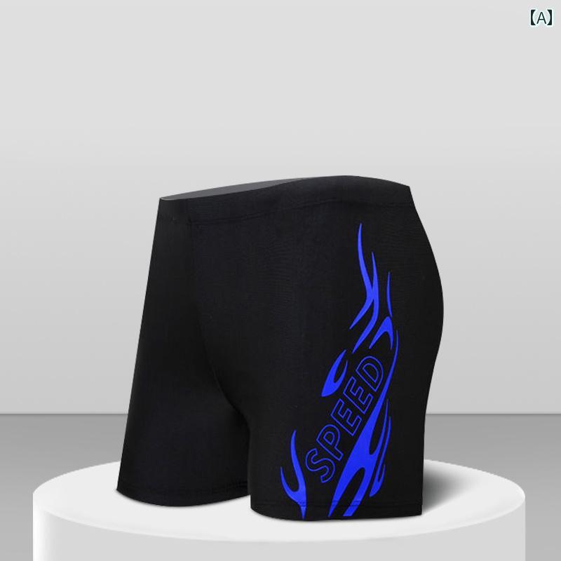 水着 スパッツ メンズ 水泳 パンツ メンズ ゆったり 大きいサイズ 太った 男 温泉 快適 生地 ポリエステル ボクサー 紐 付き 水着