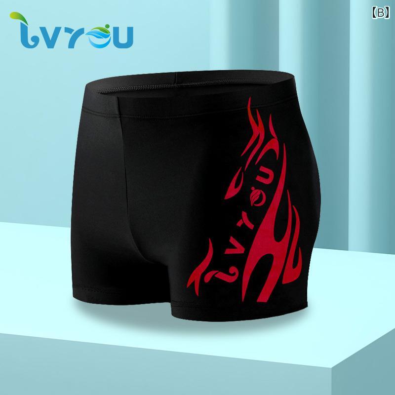 水着 スパッツ メンズ グリーンの 水泳 パンツ メンズ ボクサー 水着 5点 式 恥ずかしさ 防止 速乾 大きいサイズメンズ スーツ プロ 仕様の プリント