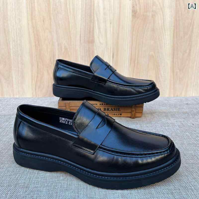 デッキシューズ メンズ シンプル イタリア メンズシューズ 最上層 牛革 シューズ ビジネス カジュアル メンズ レザーシューズ オフィス 快適で 耐摩耗