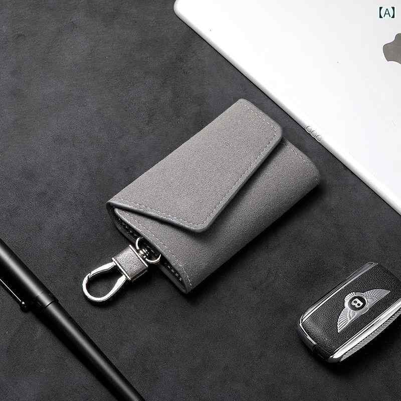 キーケース コンパクト 財布 キー バッグ 保護 カバー メンズ 収納 カード ツー イン ワン 家庭用 多機..