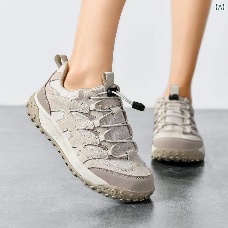 ウォーキング シューズ メンズ オール シーズン 対応の 軽量で 柔らかい スポーツ カジュアル シューズ。 カップル 男性 女性用。 アウトドア 登山 ハイキング ローカットで 通気性に 優れています。