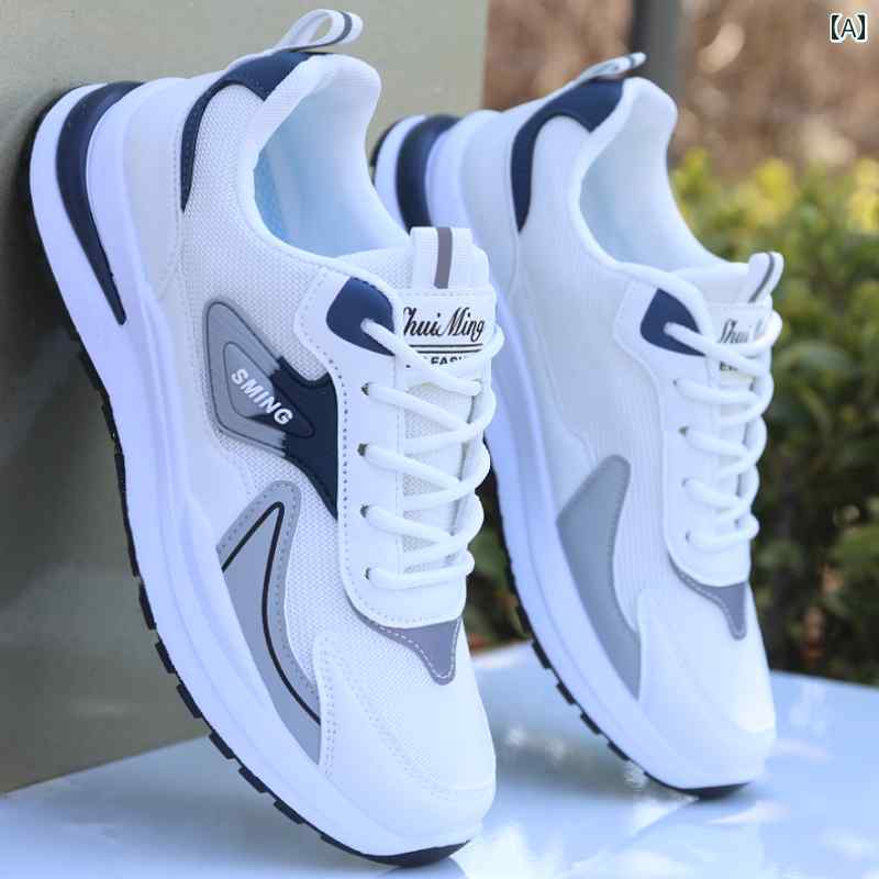 ウォーキング シューズ メンズ 安斉 水素 快速 連名 メンズシューズ 2025夏 メッシュ 通気性 カジュアル スポーツ シューズ メンズファッション