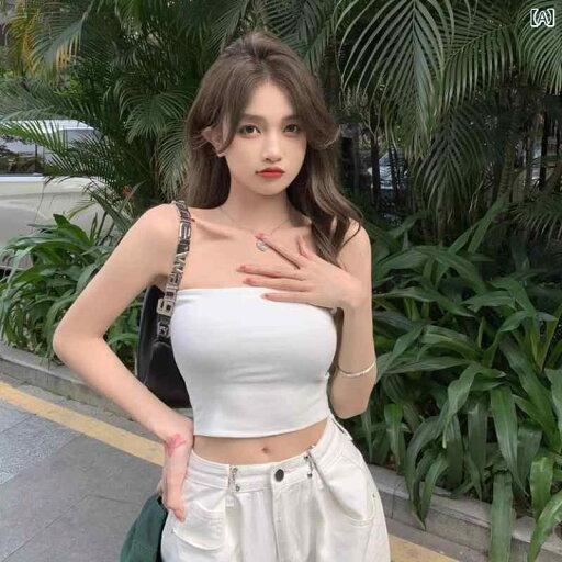 チューブ トップ ブラ 夏に ぴったりの 女性用 ホット ガール ストラップレス チューブ トップ タイトで 魅惑的 ショート 丈の へそ 出し キャミソール ベスト チューブ トップ ブラ 夏に ぴったりの 女性用 ホット ガール ストラップレス チューブ トップ タイトで 魅惑的 ショート 丈の へそ 出し キャミソール ベスト