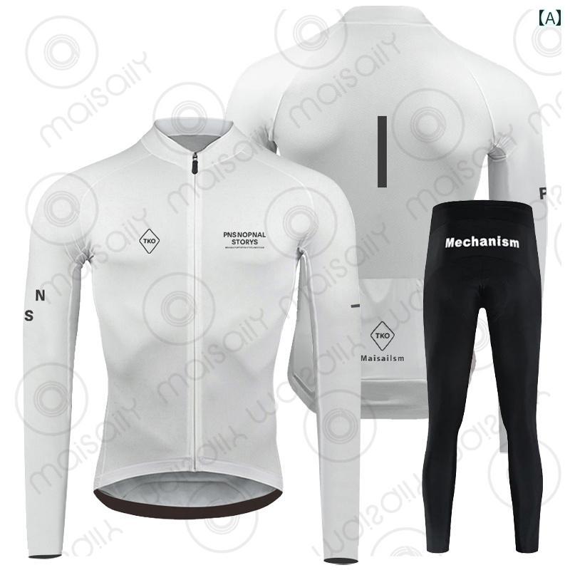 サイクリングウェア メンズ フィット感 デカトロン サイクリング スーツ 長袖 ロード レーシングスーツ..