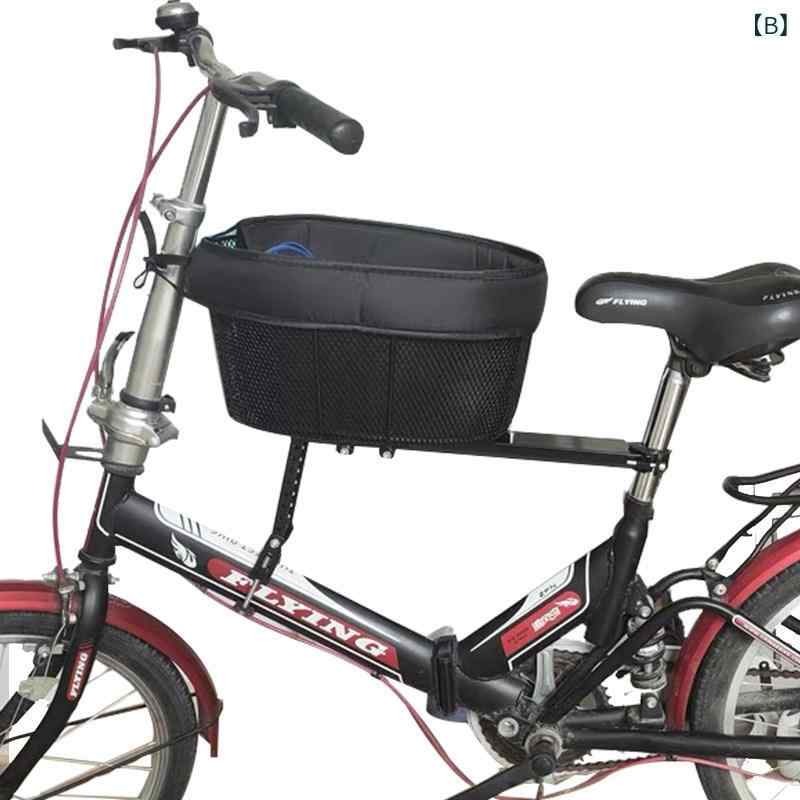 自転車 かご サイクリング マウンテンバイクの 犬用 シート 折りたたみ 式 車用 ペ...
