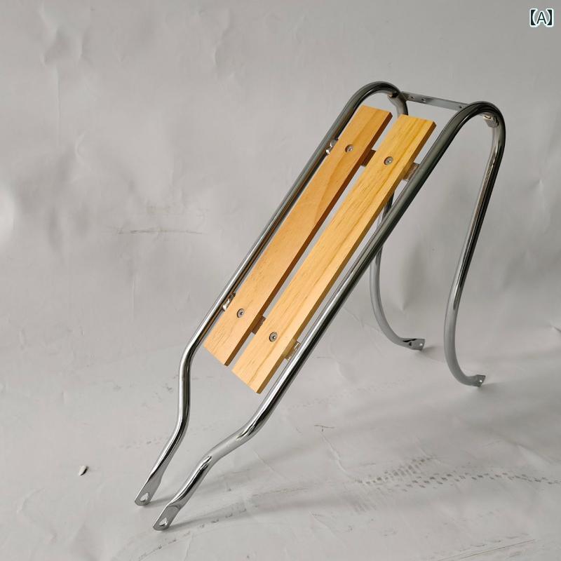 自転車 かご サイクリング バック パック ラック 棚 バスケット カート 自転車 フロント 無垢材 レトロ