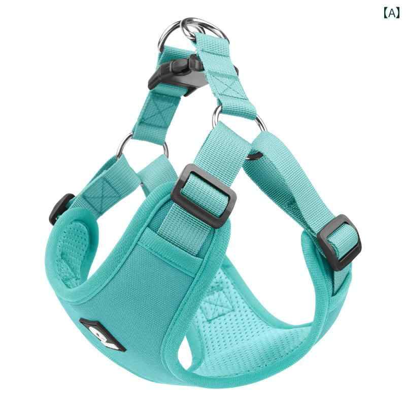 ハーネス リード ワンちゃん用 犬用 牽引 ロープ ベスト スタイル 小型 中型 コーギー 柴犬用 首輪 散..