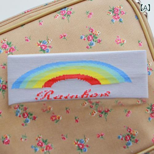 ヘア アクセサリー キッズ ALEY 韓国 子供用 ヘッド バンド スポーツ 男女兼用 ニット かわいい 保護 ..