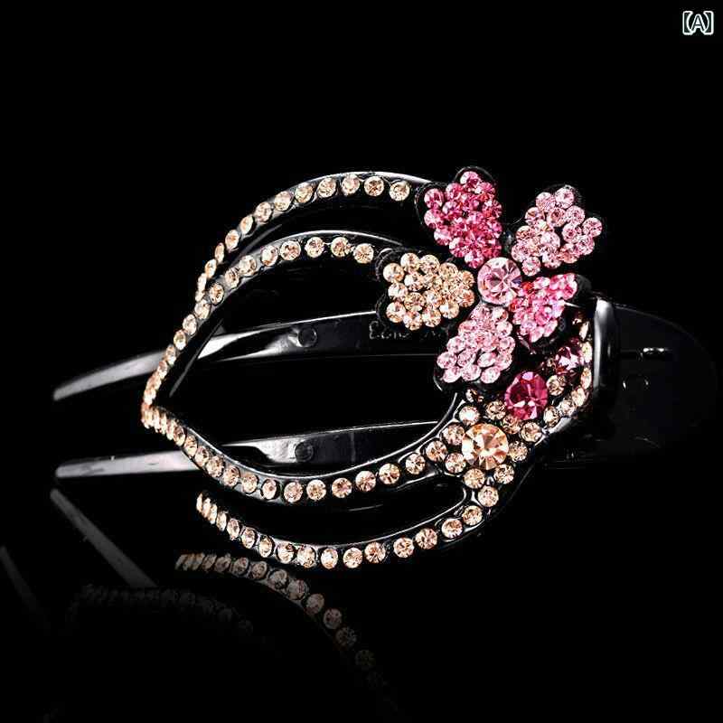 ヘアアクセアリー ヘアバンド レディース 韓国 ダックビル クリップ ヘッド ドレス シンプル ヘア ピン..