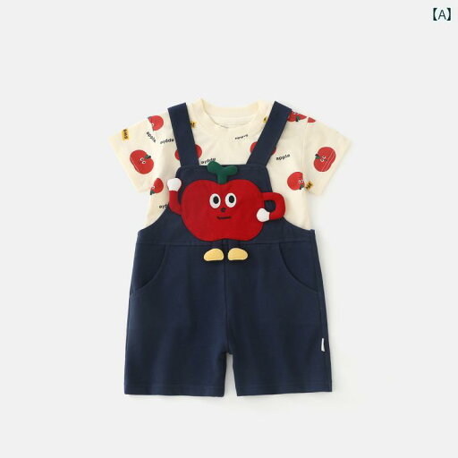 ベビー服 涼しい 快適 DUUDUU ベビー 夏用 オーバー オール スーツ ジャンプスーツ 綿 かわいい 半袖 Tシャツ お出かけ 服 ベビー服 涼しい 快適 DUUDUU ベビー 夏用 オーバー オール スーツ ジャンプスーツ 綿 かわいい 半袖 Tシャツ お出かけ 服