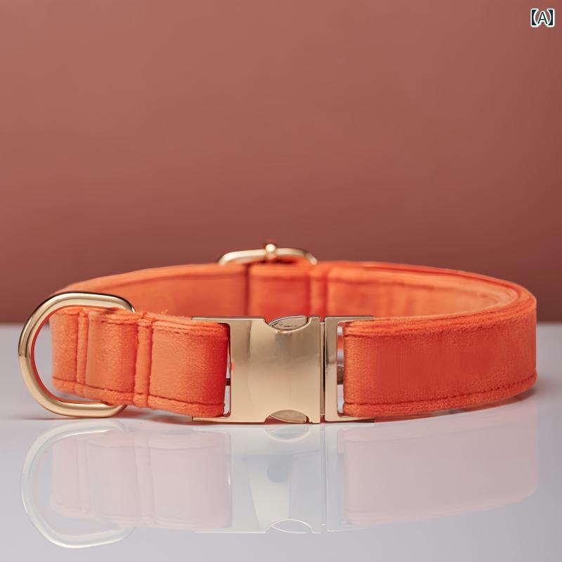 首輪 ワンちゃん用 犬用 首輪 彫刻入り 迷子 防止 小型 犬 散歩用 リード カラー 中型 大型 コーギー用