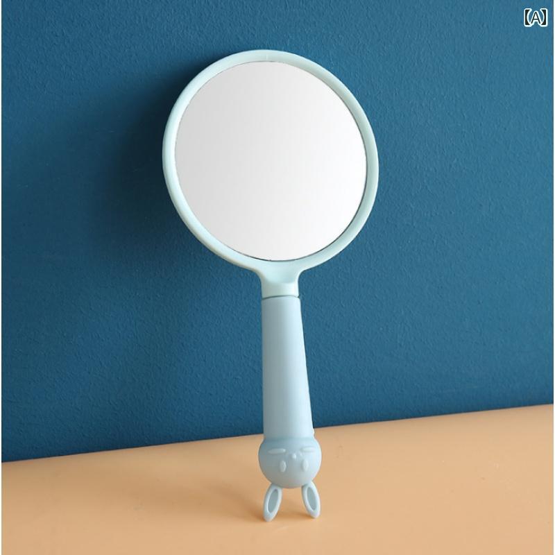 化粧鏡 かわいい 使いやすい 化粧 台 ミラー テーブル 女性用 小型 家庭用 片面 学生 寮 寝室 手持ち