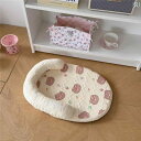 犬猫 ベッド マット U 字型 枕 ラテックス 猫 マット 夏 クール 冷却 ベッド 睡眠 犬 ペット