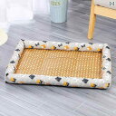 犬猫 ベッド マット 夏用 ペット用 アイス パッド 猫用 マット フロア 犬用 ベッド 小型 マットレス オール シーズン 対応 ユニバーサル