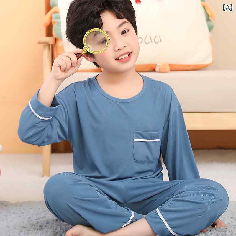 Rakuten - 子供 パジャマ かわいい 夏の 子供 用 冷感 パジャマ 2025 男の子用 薄手 スーツ 小さい 赤ちゃん ゆったり エアコン ホームウェア