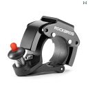 自転車 ベル アクセサリー Rock Brothers アルミ 合金 自転車 ベル マウンテンロード バイク 子供用 ホーン 折りたたみ ポータブル サイクリン...