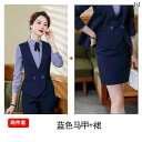 レディース ワーク ウェア プロ ベスト スーツ 女性 ジュエリー 美容師 作業着 秋 スチュワーデス 制服 ホテル フロント デスク スリーピーススーツ