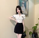 レディース ワーク ウェア スリム ウエスト Vネック 白 シャツ 女性 カレッジ スタイル JK 制服 フットバス KTV プロの 摩耗 フロント デスク 作...